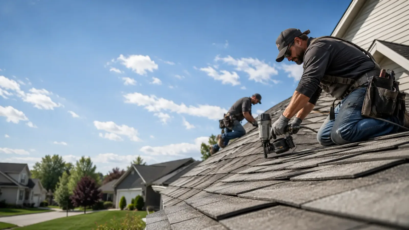Storm Damage Roof Repair in Howe, OK near me